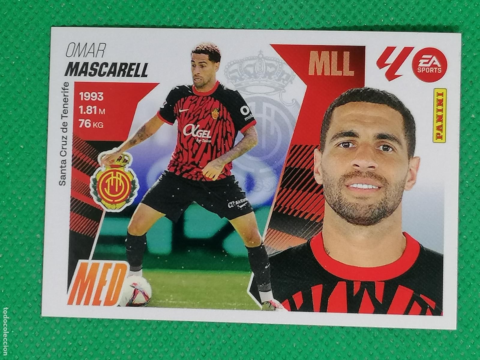 Figurine di Calcio: 11 OMAR MASCARELL MALLORCA ⚽ PANINI LIGA ESTE 25 26 2025 2026 ⚽