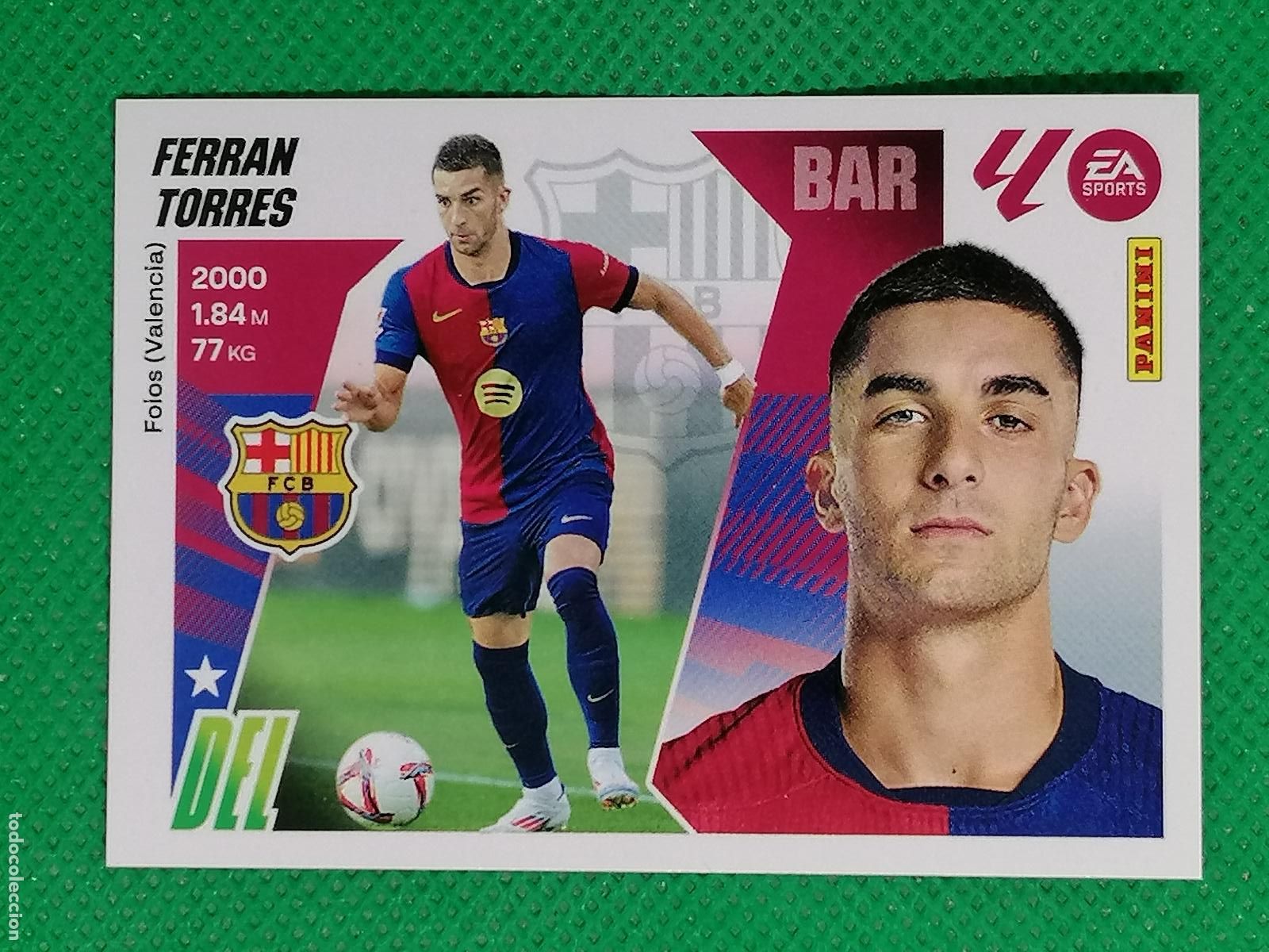 Cromos de f&uacute;tbol: 17 FERRAN TORRES BARCELONA ⚽ PANINI LIGA ESTE 25 26 2025 2026 ⚽