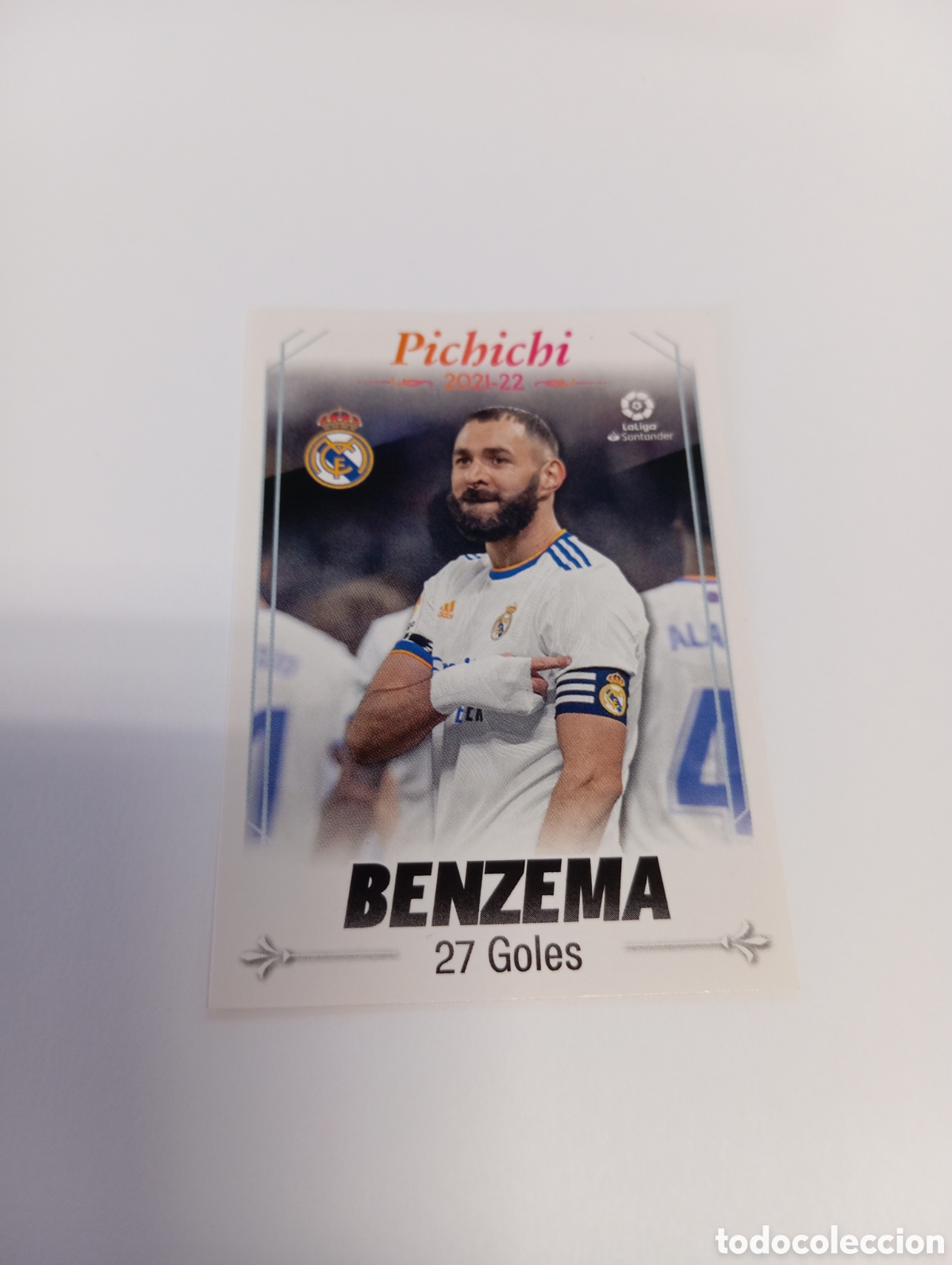 Cromos de F&uacute;tbol: Cuadro Honor 8 PICHICHI BENZEMA LIGA 22-23 ESTE 2022 2023 PANINI