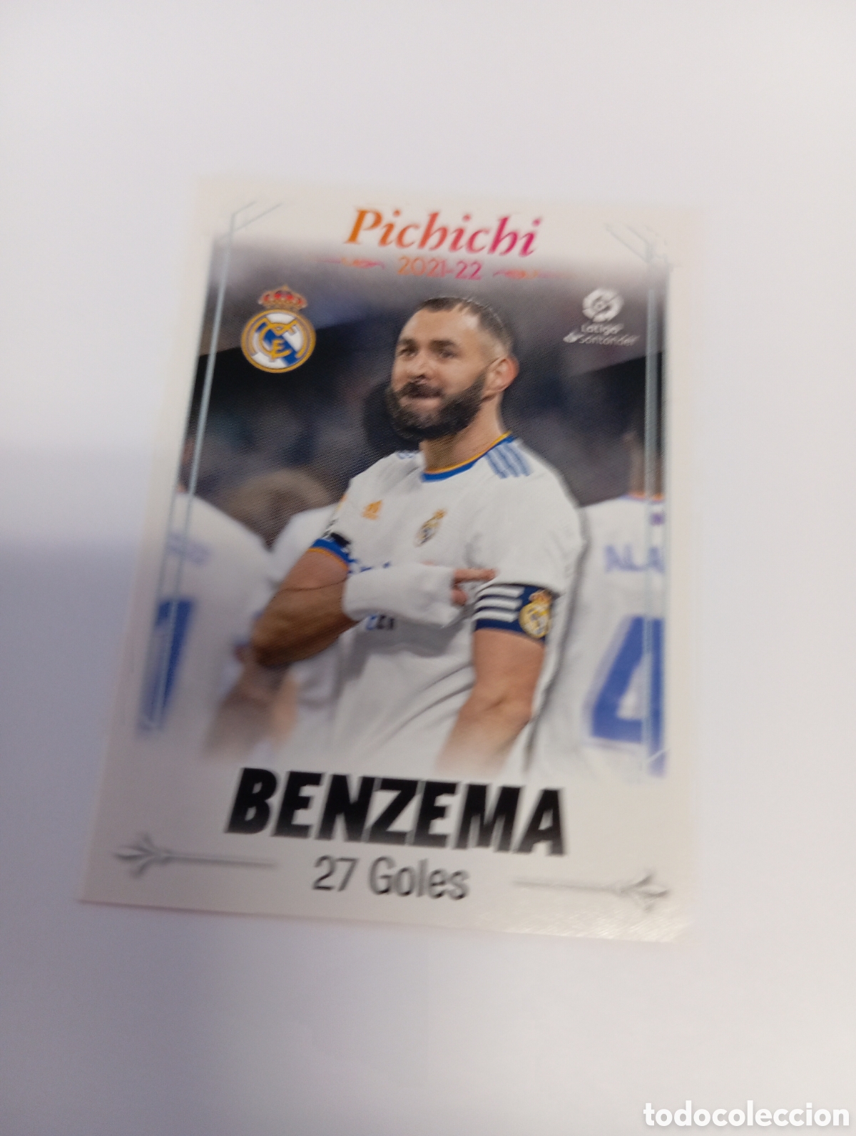 Cromos de F&uacute;tbol: Cuadro Honor 8 PICHICHI BENZEMA LIGA 22-23 ESTE 2022 2023 PANINI