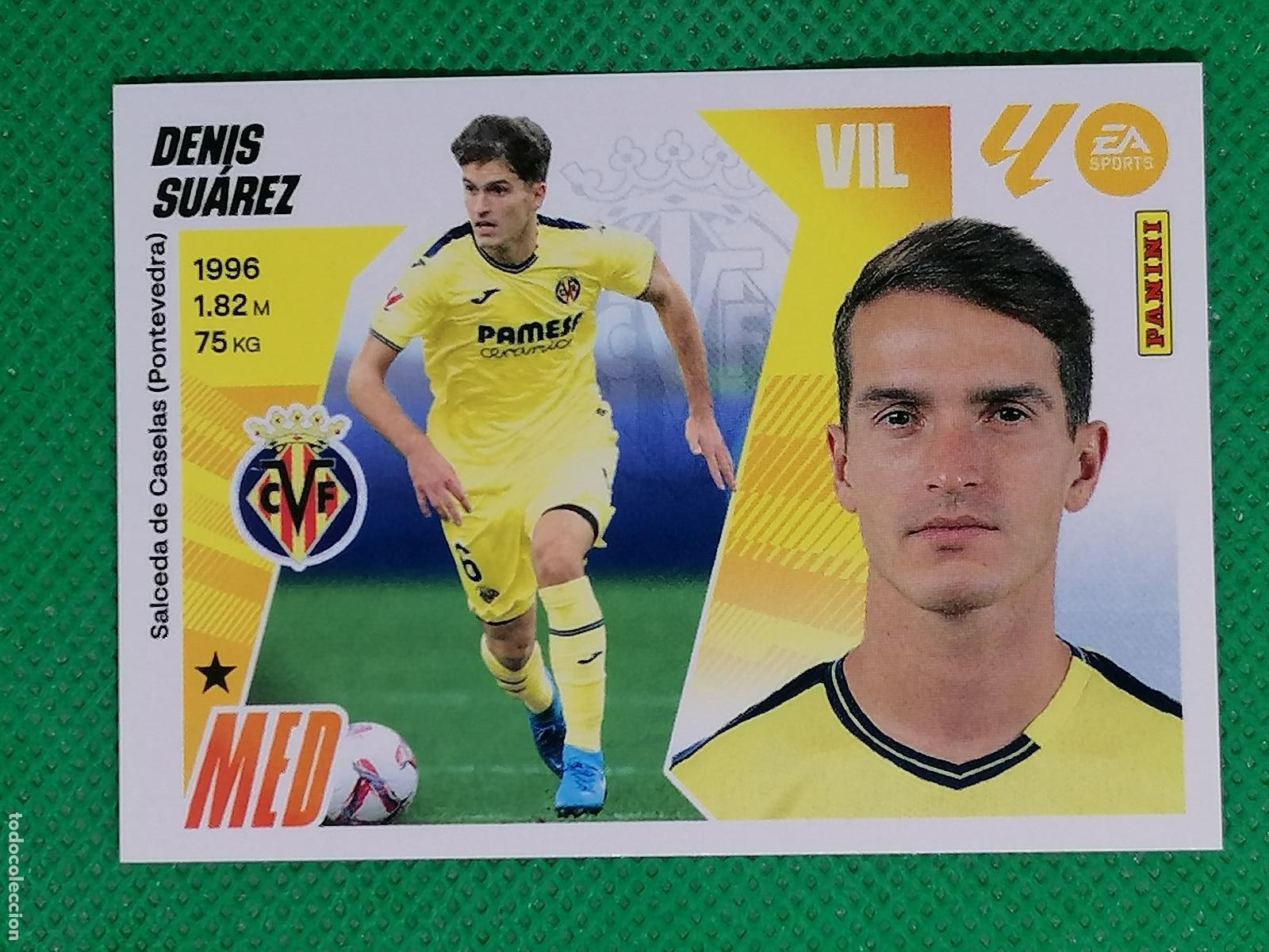 Figurine di Calcio: 14 DENIS SUAREZ VILLARREAL ⚽ PANINI LIGA ESTE 25 26 2025 2026 ⚽