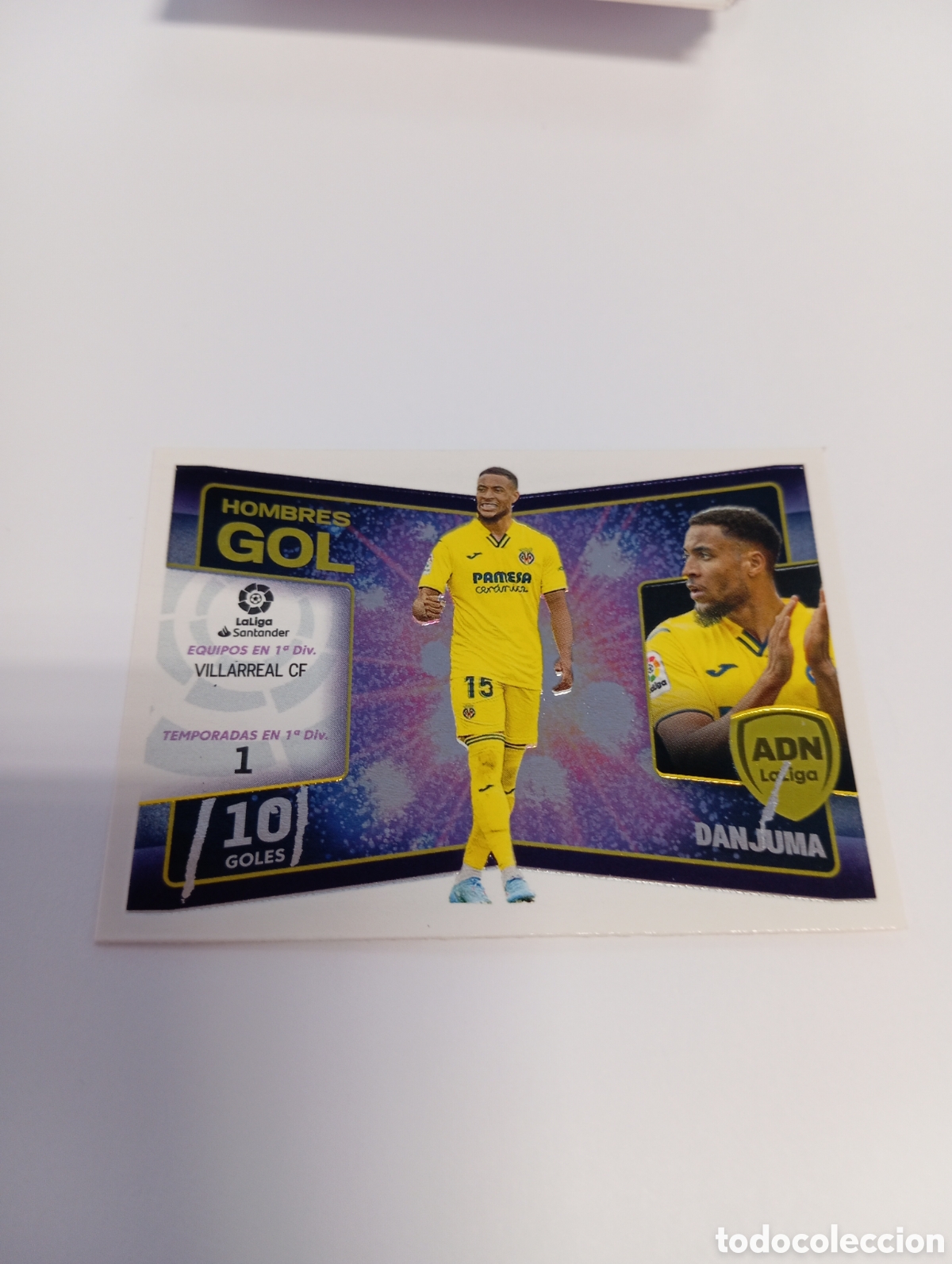 Fu&szlig;ball-Sticker: HOMBRES GOL Danjuma 7 LIGA 22-23 ESTE 2022 2023 PANINI