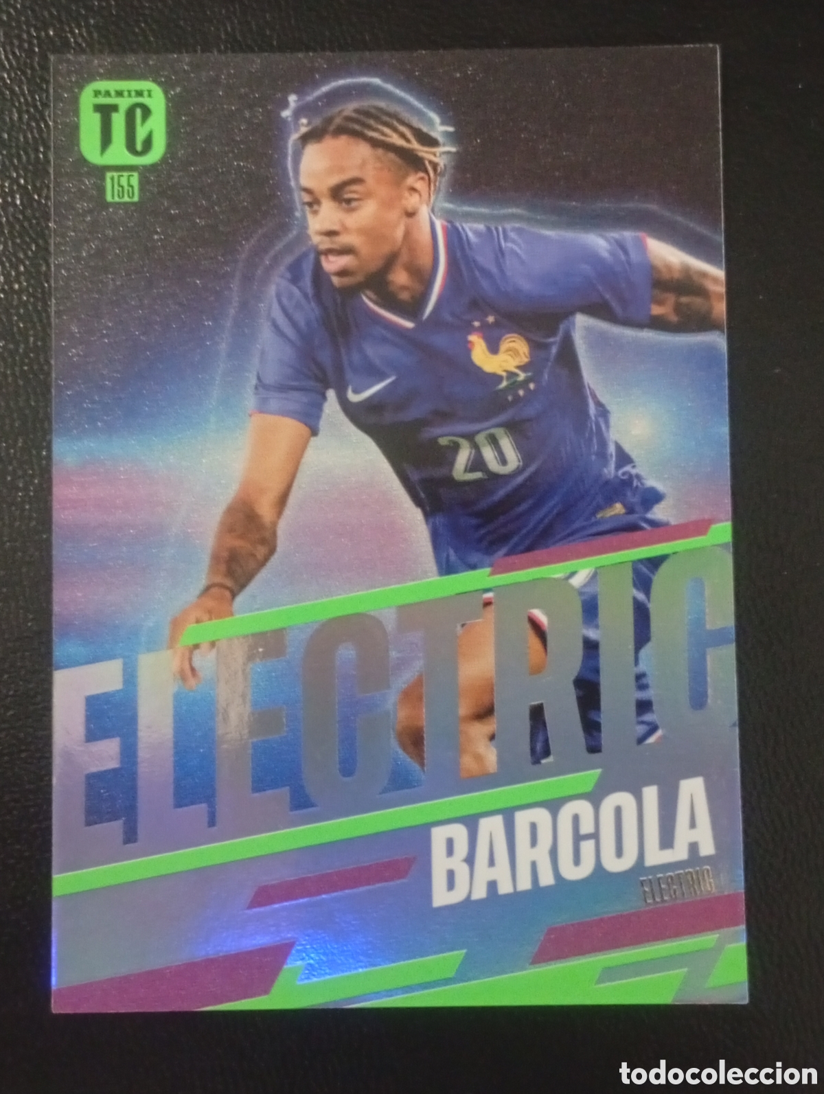 Figurine di Calcio: 155 BARCOLA FRANCIA FRANCE TOP CLASS 2024 2025 24 25 PANINI CROMOS CARD TOPPS