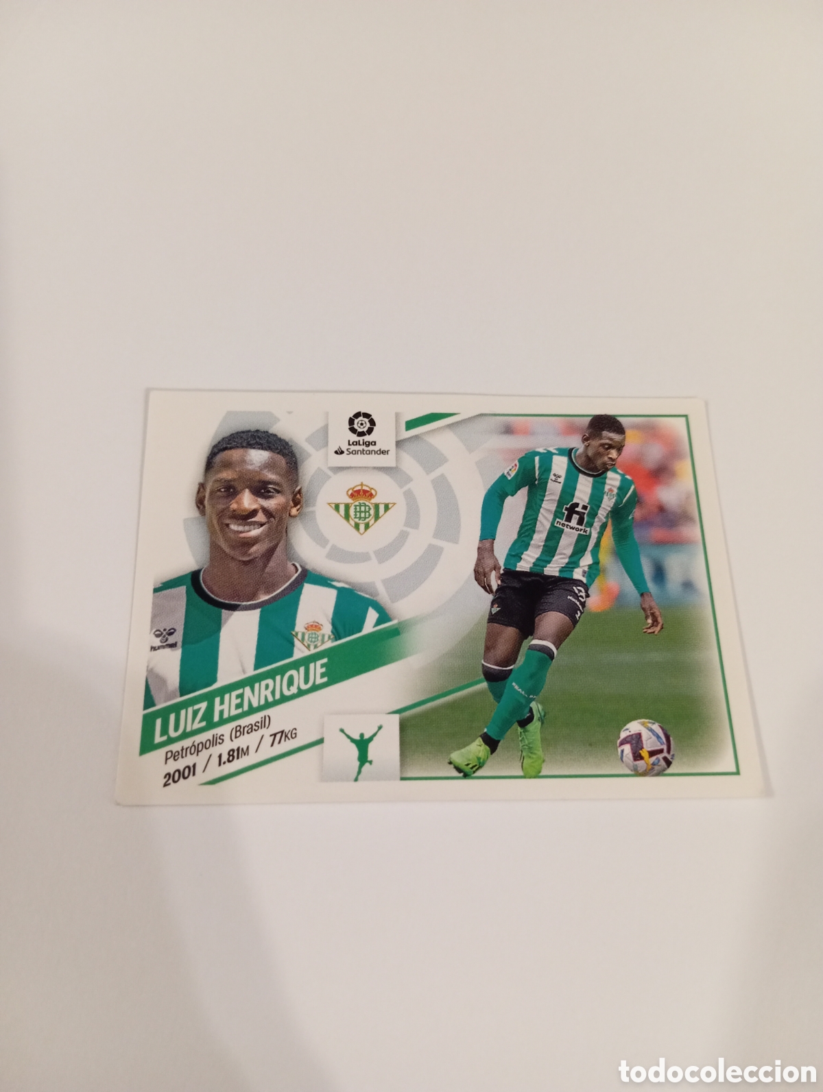 Fu&szlig;ball-Sticker: Fichaje 8 Luiz Henrique LIGA 22-23 ESTE 2022 2023 PANINI