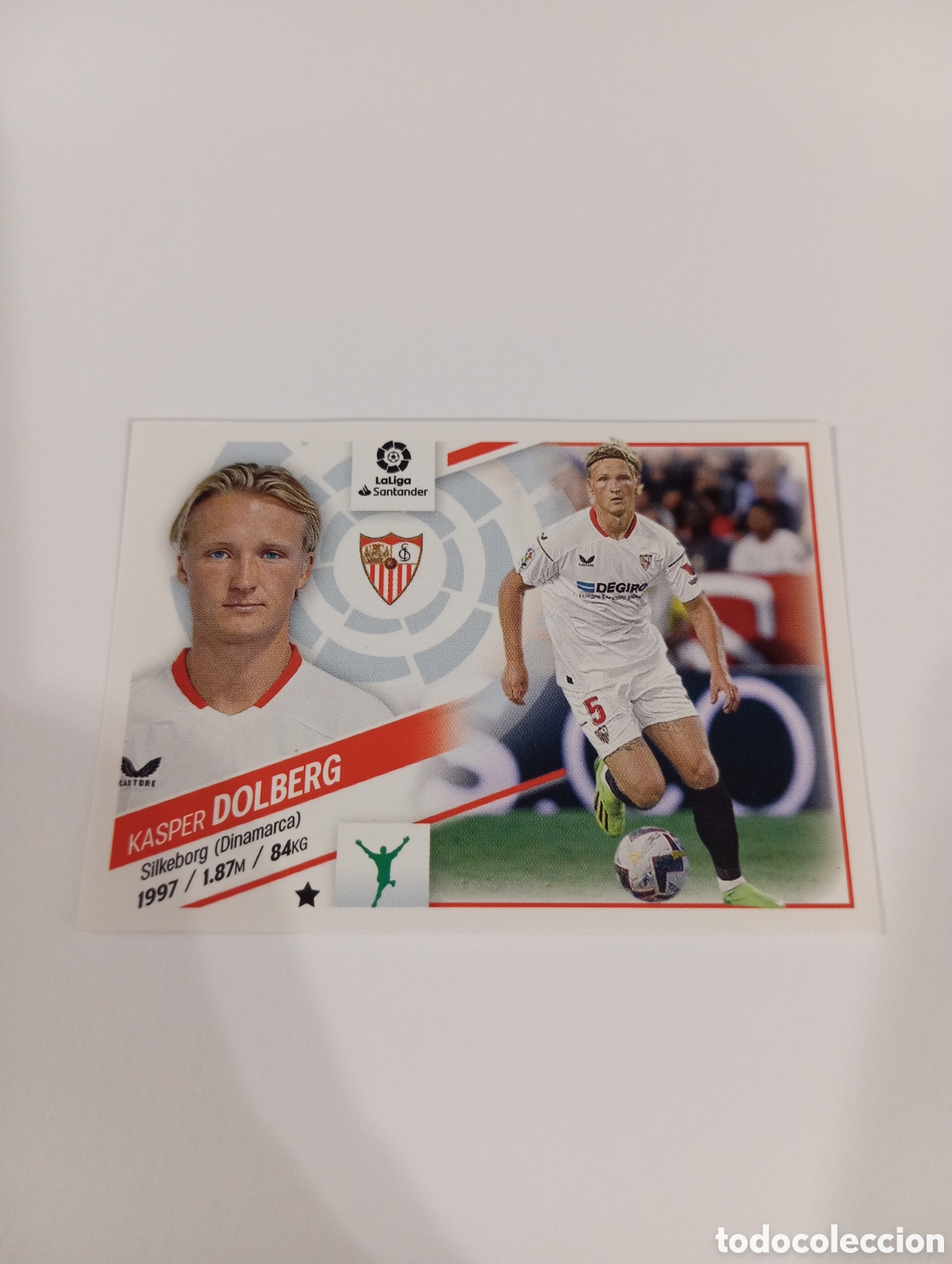 Fu&szlig;ball-Sticker: Fichaje 55 Dolberg LIGA 22-23 ESTE 2022 2023 PANINI