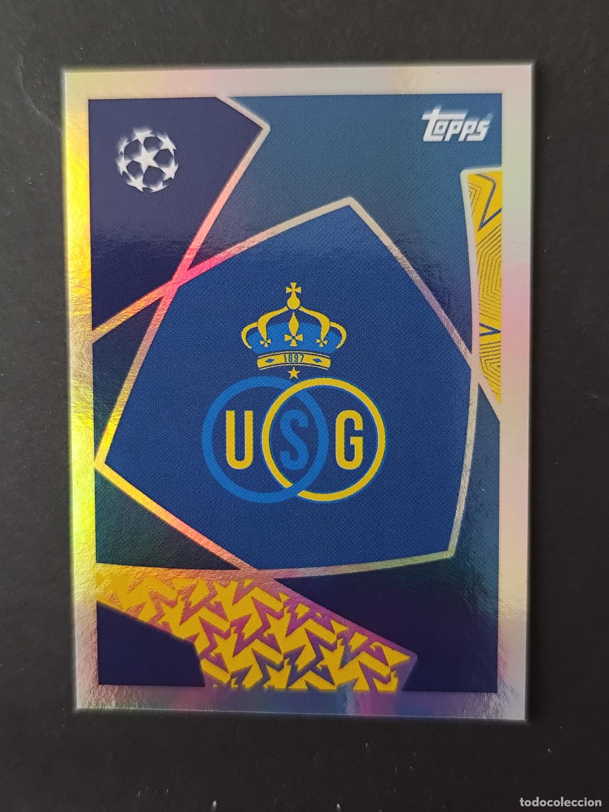 Cromos de Futebol: 452 ESCUDO ROYALE UNION SAINT-GILLOISE STICKER CHAMPIONS LEAGUE 2025 2026 25 26 TOPPS