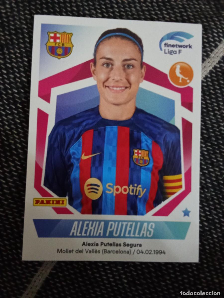 Cromos de F&uacute;tbol: 129 alexia putellas FC Barcelona liga F 2022-23