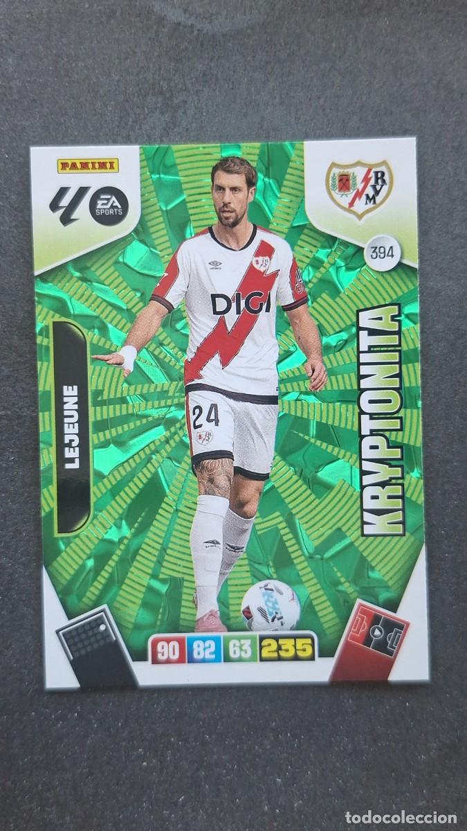 Figurine di Calcio: L1 LEJEUNE RAYO VALLECANO KRYPTONITA 394 ADRENALYN XL LIGA 2025/2026 25 26 PANINI