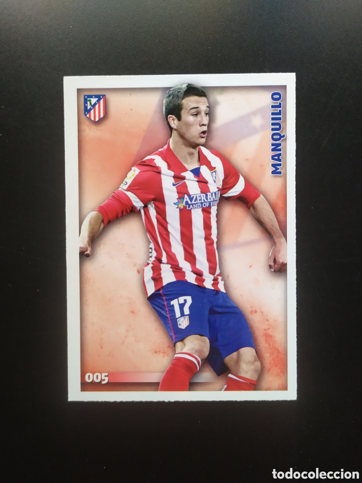 Cromos de f&uacute;tbol: Mundicromo fichas Liga 2014 2015 14 15 Manquillo n&deg; 5 Atl&eacute;tico Madrid