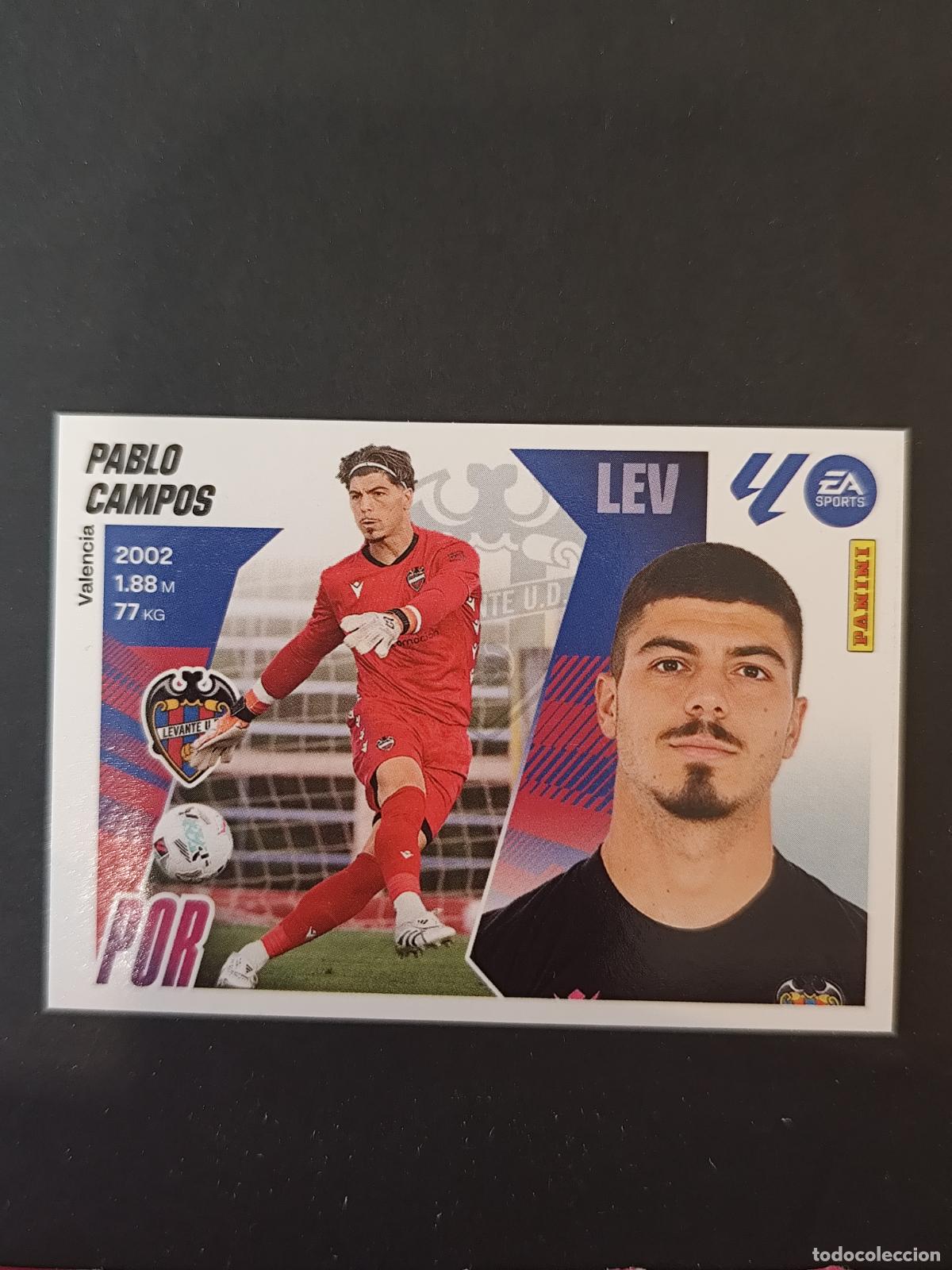 Cartes &agrave; collectionner de Football: 3 PABLO CAMPOS LEVANTE LIGA ESTE 2025 2026 25 26 PEDIDO M&Iacute;NIMO 2&euro;