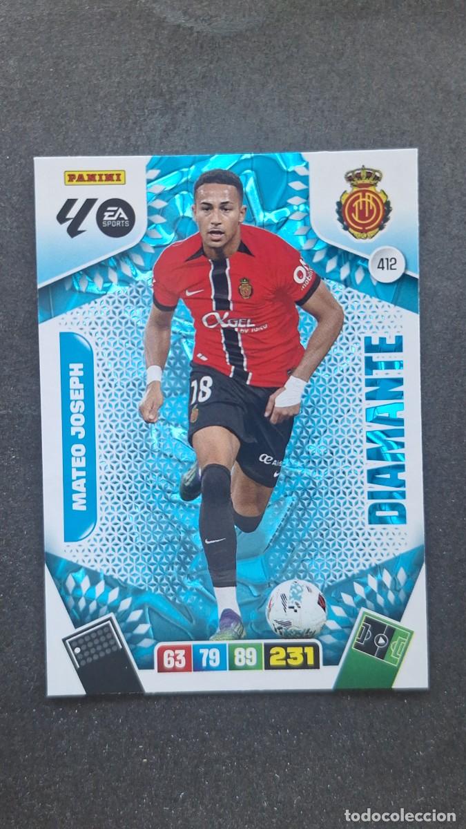 Fu&szlig;ball-Sticker: L1 MATEO JOSEPH R. C. D. MALLORCA DIAMANTE 412 ADRENALYN XL LIGA 2025/2026 25 26 PANINI