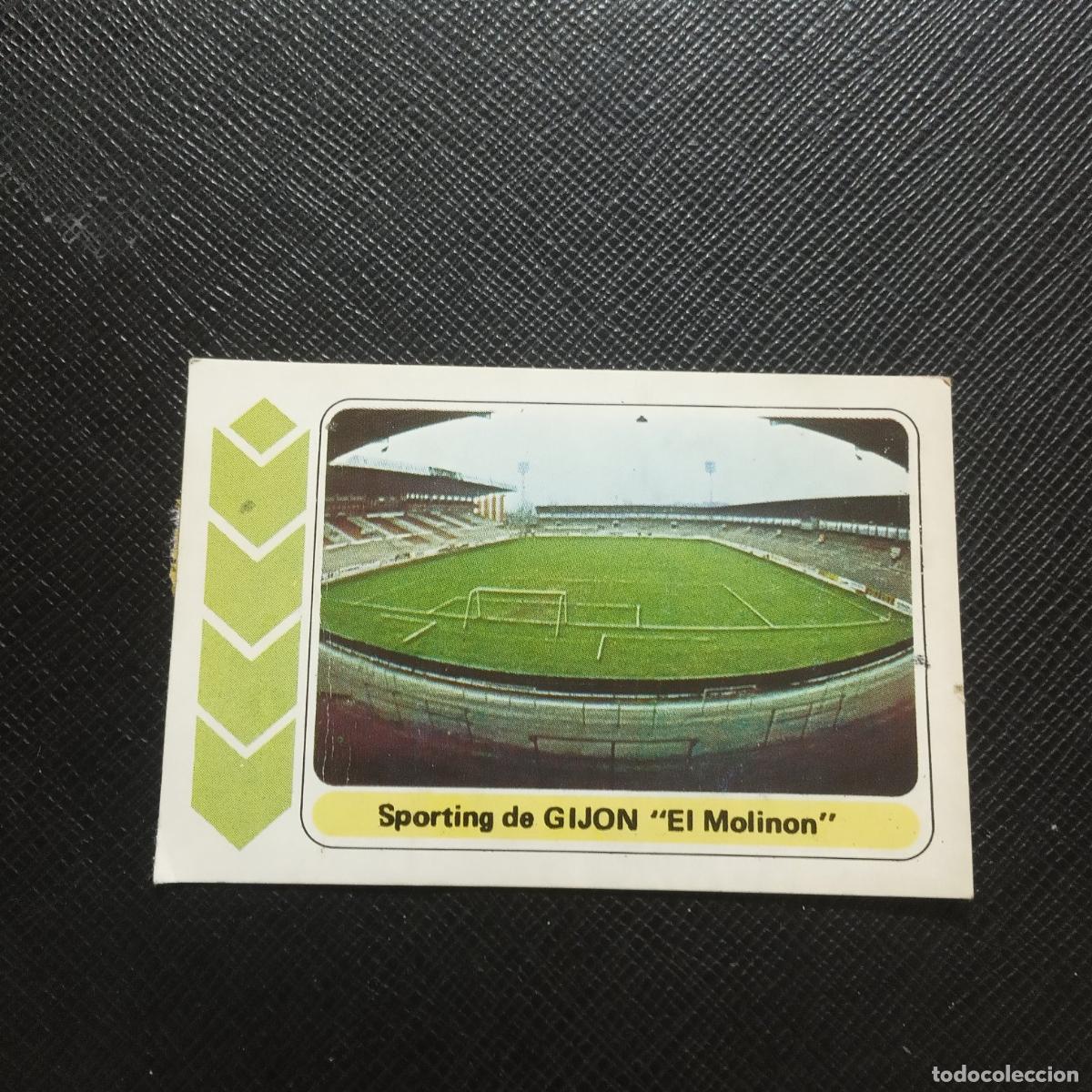 Fu&szlig;ball-Sticker: EL MOLINON SPORTING GIJON PACOSA 1977 1978 CROMO FUTBOL LIGA 77 78 - DESPEGADO - A88 PG37