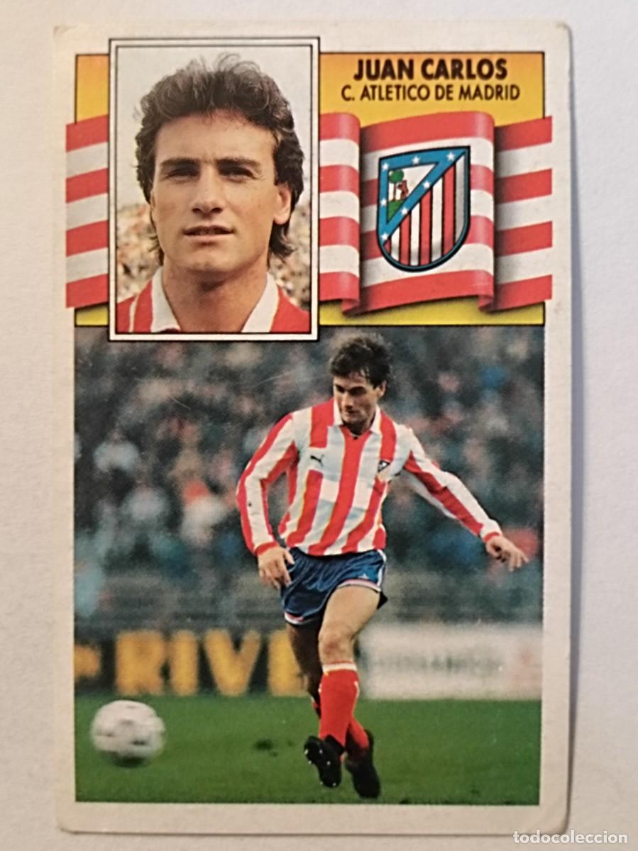 Cromos de F&uacute;tbol: JUAN CARLOS ATLETICO MADRID LIGA 90/91 ESTE