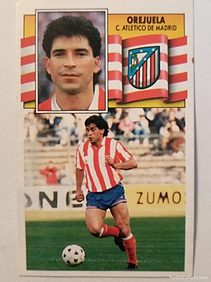 Figurine di Calcio: OREJUELA ATLETICO MADRID LIGA 90/91 ESTE