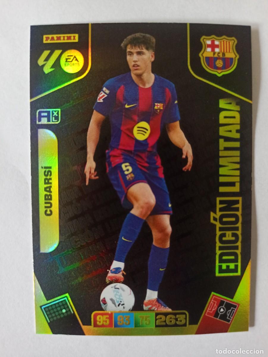 Cartes &agrave; collectionner de Football: CARD EDICI&Oacute;N LIMITADA LIMITED PAU CUBARS&Iacute; BARCELONA BAR&Ccedil;A - ADRENALYN XL PANINI LIGA 2025 2026 25 26