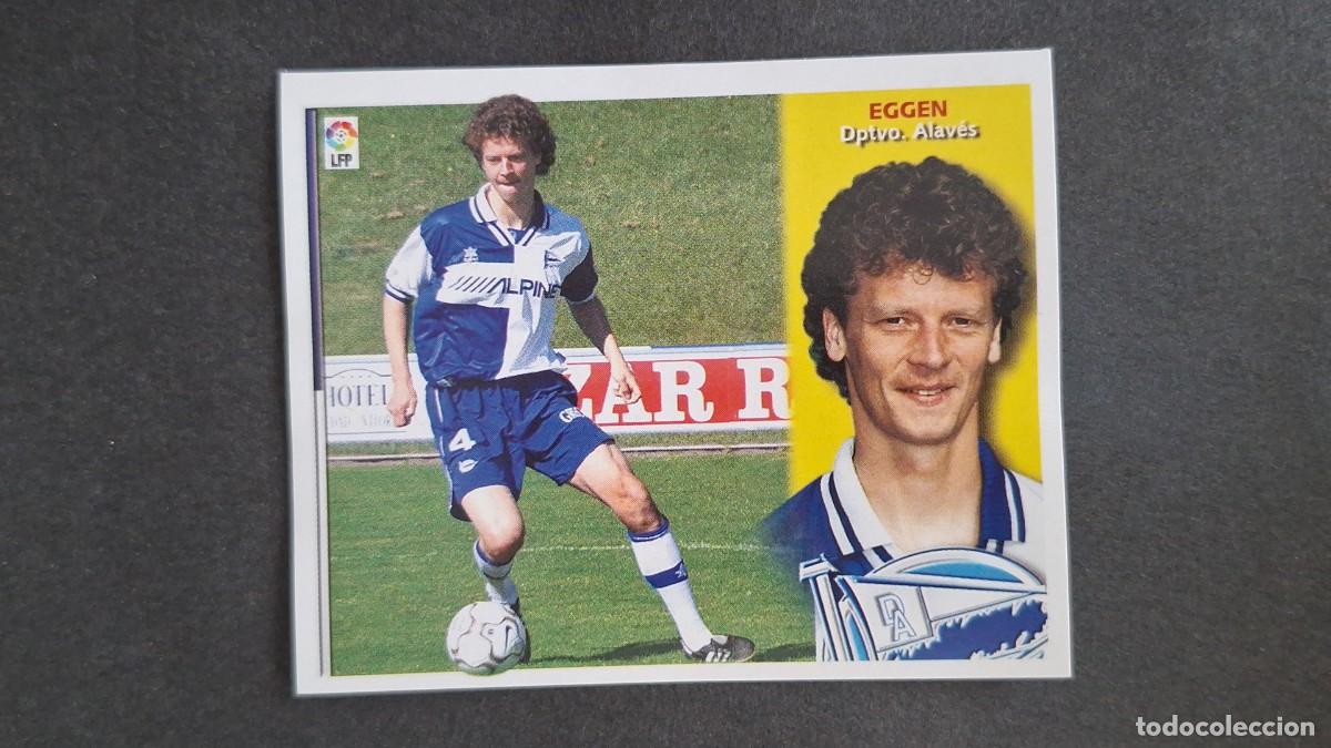 Fu&szlig;ball-Sticker: L3 EGGEN DEPORTIVO ALAVES LIGA ESTE 2002/2003 02 03 NUNCA PEGADO SIN PEGAR