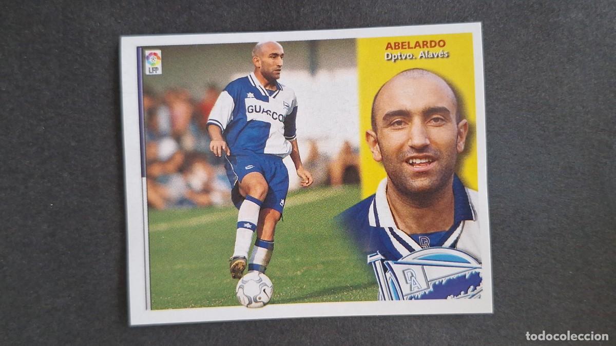 Fu&szlig;ball-Sticker: L3 ABELARDO DEPORTIVO ALAVES LIGA ESTE 2002/2003 02 03 NUNCA PEGADO SIN PEGAR