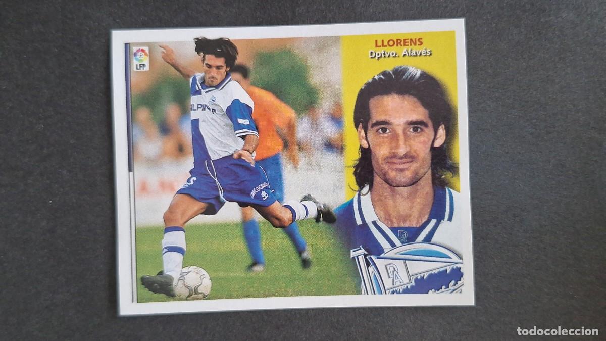 Figurine di Calcio: L3 LLORENS DEPORTIVO ALAVES LIGA ESTE 2002/2003 02 03 NUNCA PEGADO SIN PEGAR