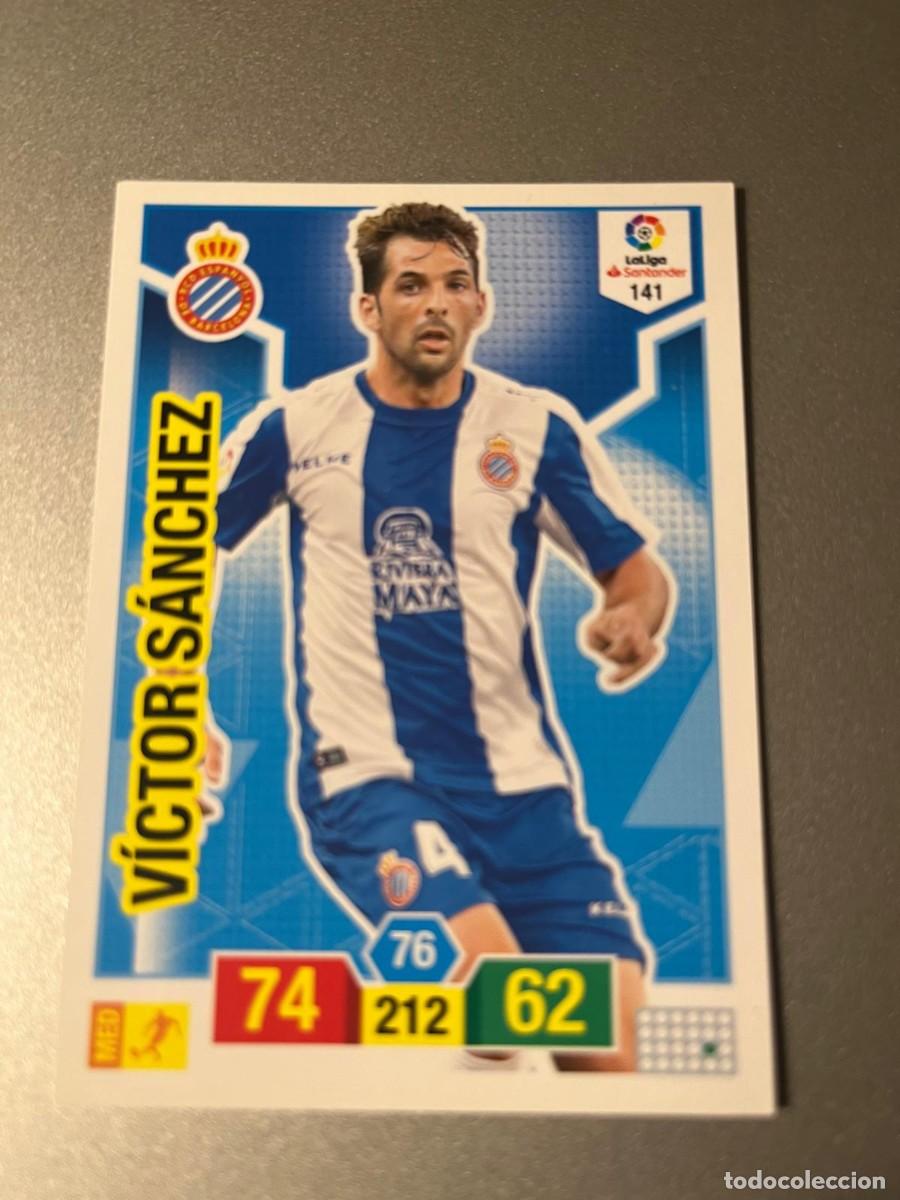Figurine di Calcio: 141 V&Iacute;CTOR S&Aacute;NCHEZ ESPANYOL LIGA 18 19 ADRENALYN
