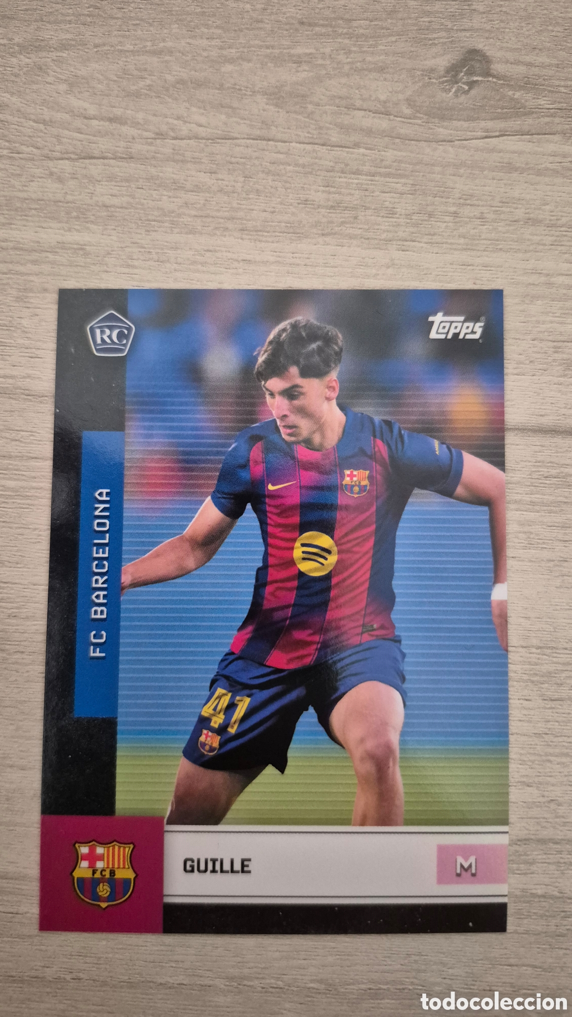 Football Stickers: Guille RC Team Set FC Barcelona