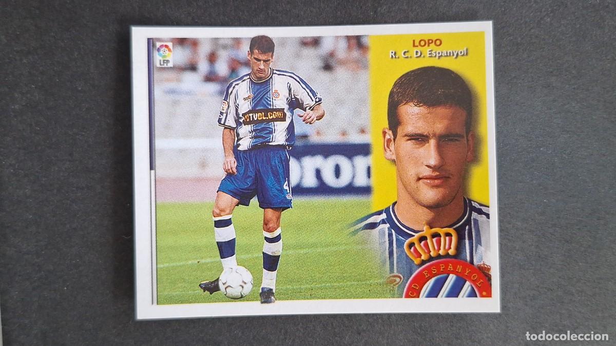Fu&szlig;ball-Sticker: L3 LOPO R. C. D. ESPA&Ntilde;OL LIGA ESTE 2002/2003 02 03 NUNCA PEGADO SIN PEGAR