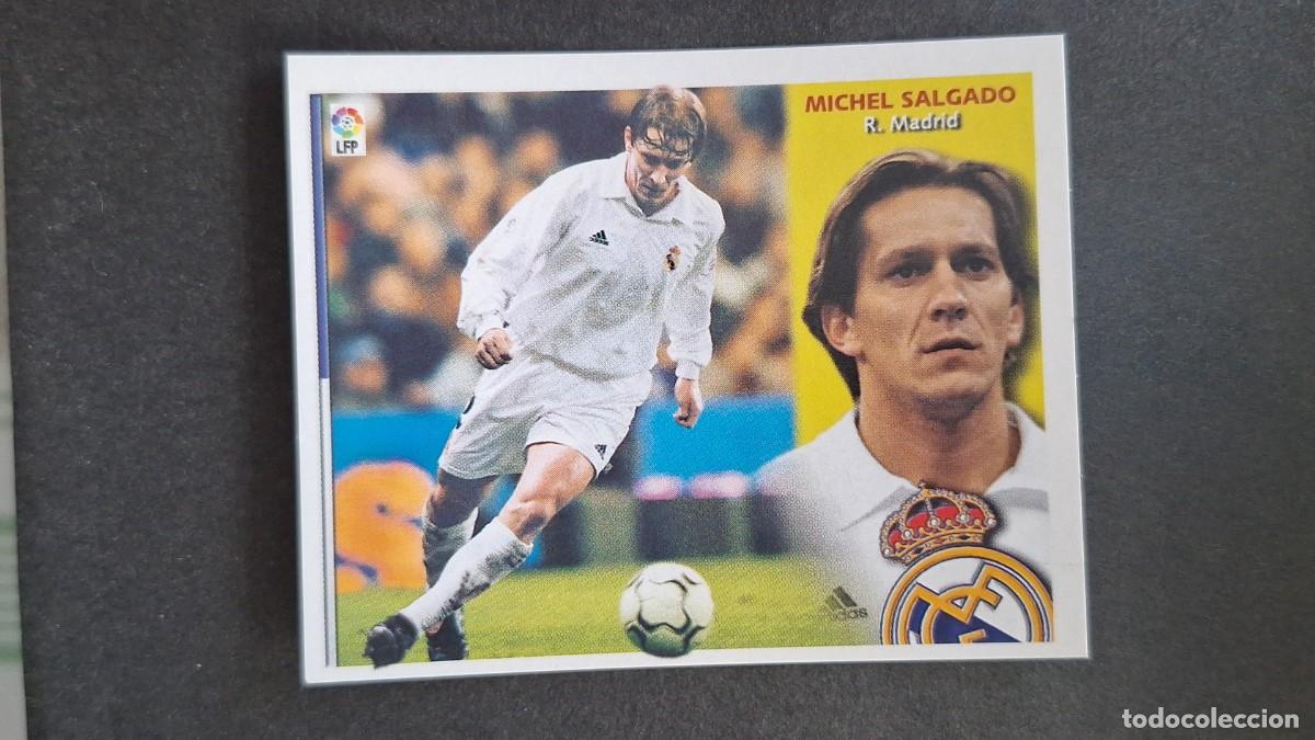 Fu&szlig;ball-Sticker: L3 MICHEL SALGADO REAL MADRID LIGA ESTE 2002/2003 02 03 NUNCA PEGADO SIN PEGAR