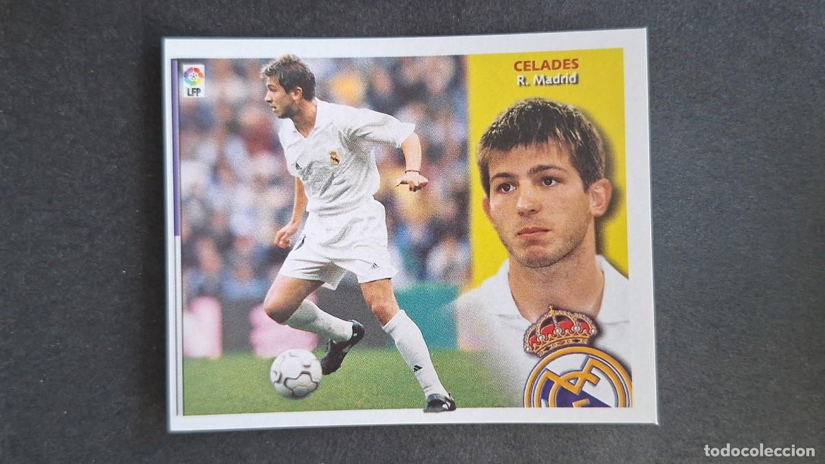 Figurine di Calcio: L3 CELADES REAL MADRID LIGA ESTE 2002/2003 02 03 NUNCA PEGADO SIN PEGAR