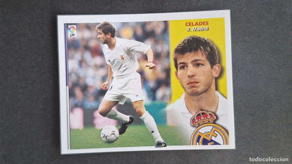Figurine di Calcio: L3 CELADES REAL MADRID LIGA ESTE 2002/2003 02 03 NUNCA PEGADO SIN PEGAR