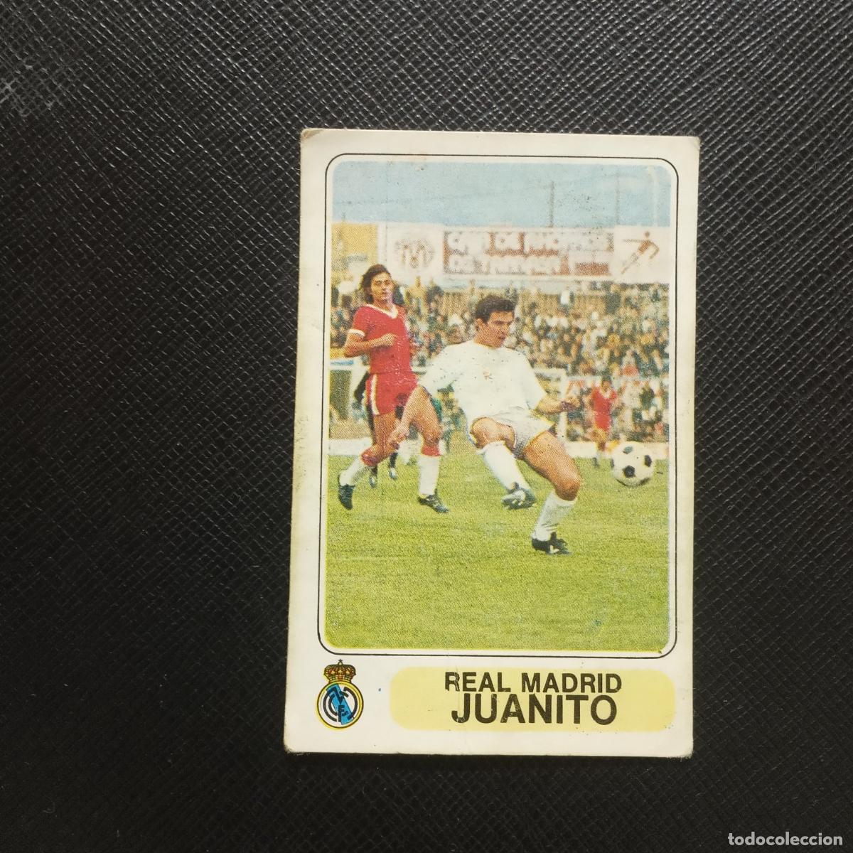 Cromos de Futebol: JUANITO REAL MADRID PACOSA 1977 1978 CROMO FUTBOL LIGA 77 78 - DESPEGADO - A88 PG51