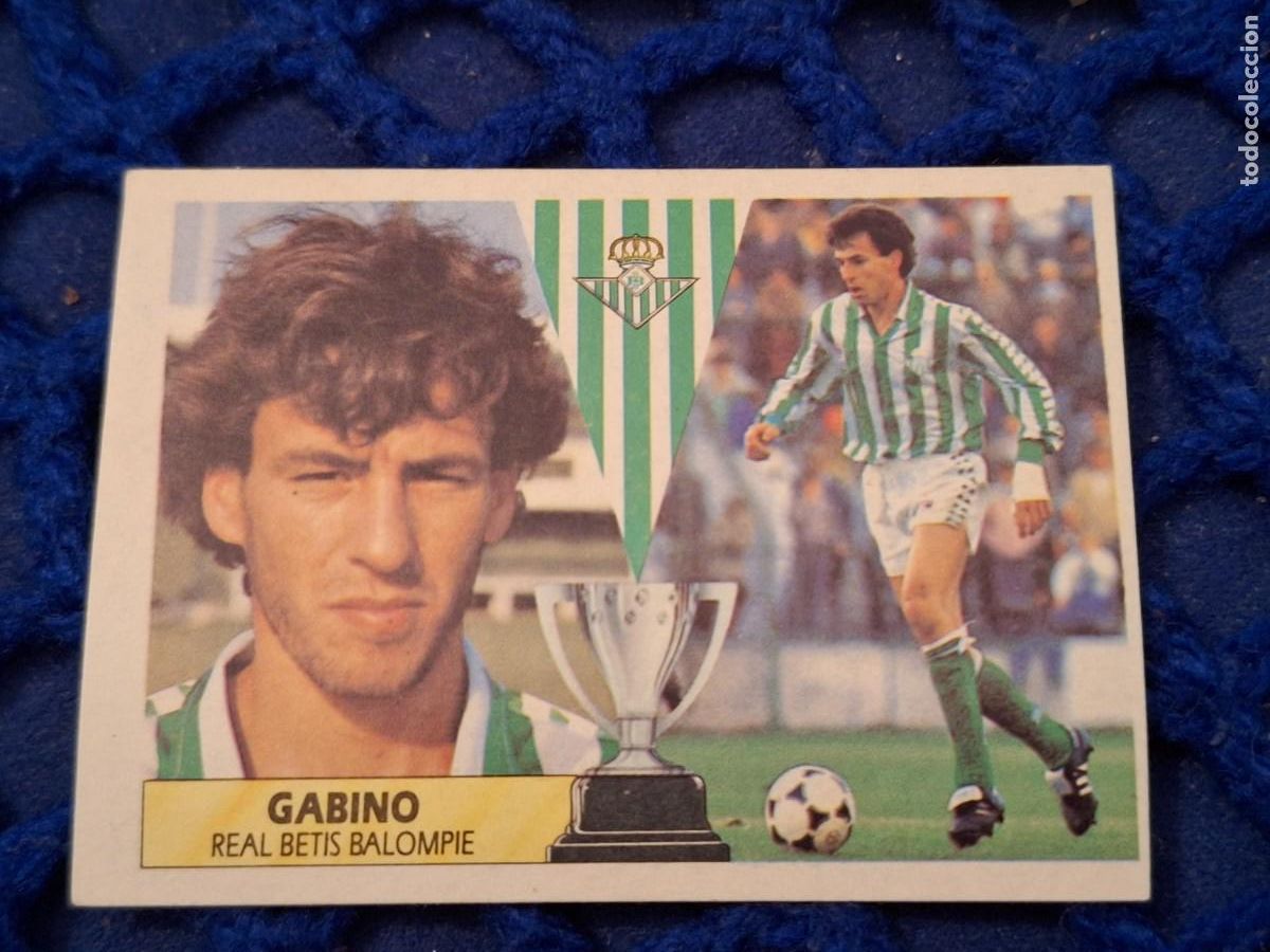 Figurine di Calcio: 87 88 ESTE NUNCA PEGADO real betis gabino