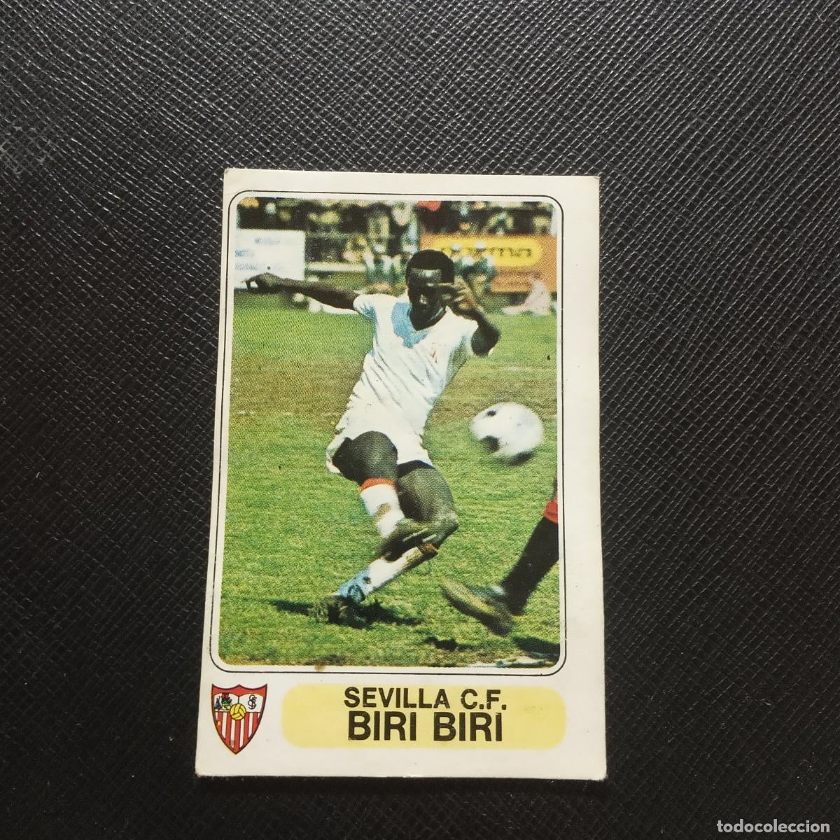 Figurine di Calcio: BIRI BIRI SEVILLA PACOSA 1977 1978 CROMO FUTBOL LIGA 77 78 - DESPEGADO - A88 PG56