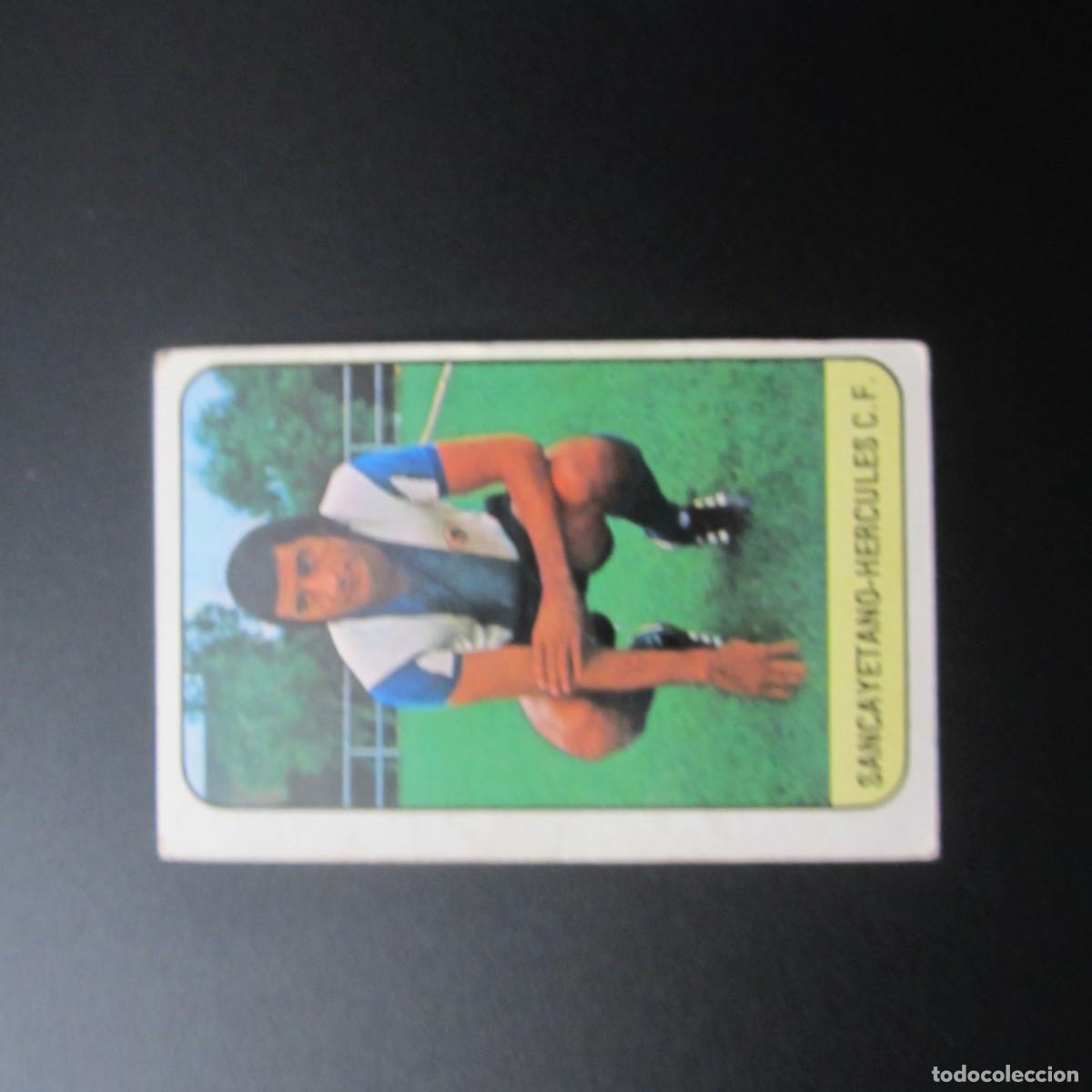 Football Stickers: EDICIONES ESTE. LIGA 78-79. NUEVO. SANCAYETANO-HERCULES F.C.