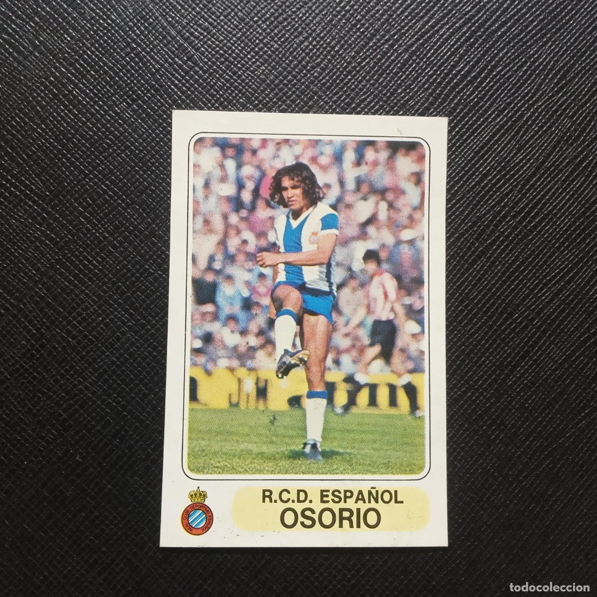 Cromos de Futebol: OSORIO ESPA&Ntilde;OL PACOSA 1977 1978 CROMO FUTBOL LIGA 77 78 - DESPEGADO - A88 PG59