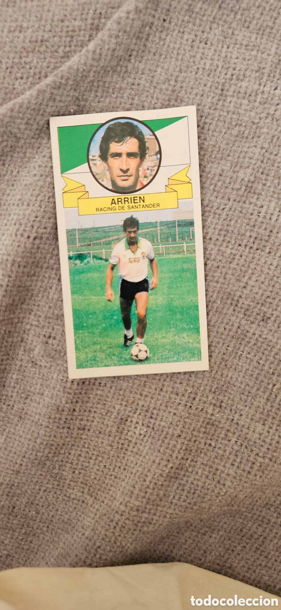 Cromos de F&uacute;tbol: Arrien fichaje 13 racing de Santander este 1985 1986 85 86