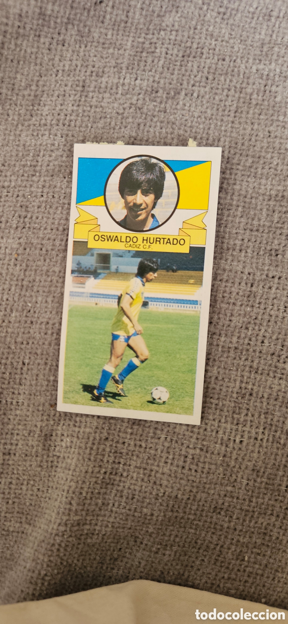 Cromos de F&uacute;tbol: Hurtado cadiz este 1985 1986 85 86 Fichaje 38
