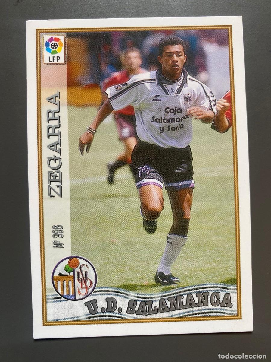 Fu&szlig;ball-Sticker: CROMO 396 ZEGARRA SALAMANCA FUTBOL MUNDICROMO LAS FICHAS DE LA LIGA 1997 1998 97 98