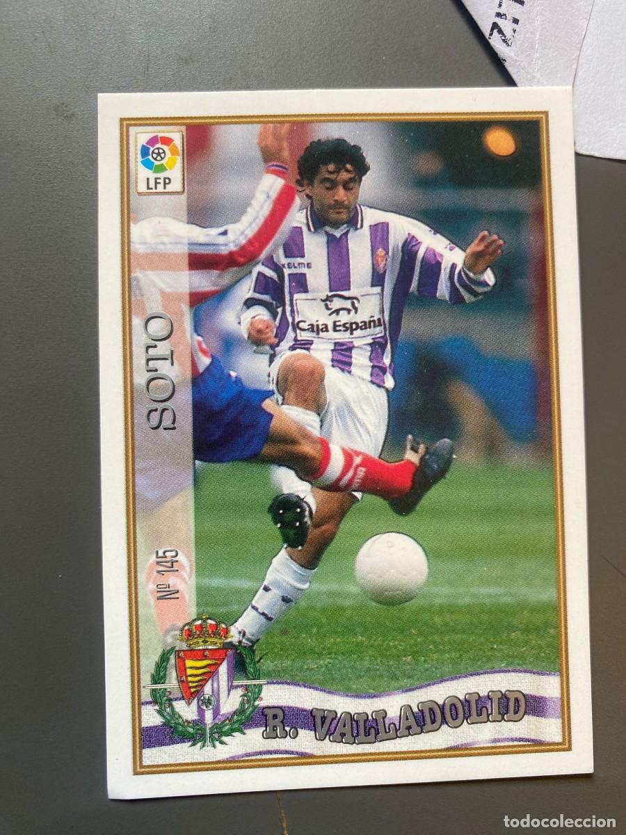 Figurine di Calcio: CROMO 145 SOTO VALLADOLID FUTBOL MUNDICROMO LAS FICHAS DE LA LIGA 1997 1998 97 98