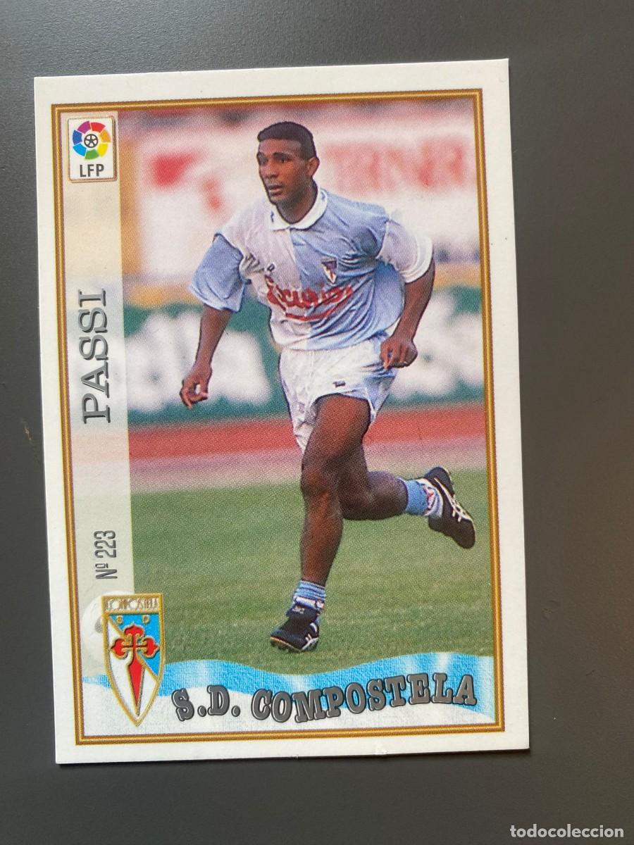 Cromos de Futebol: CROMO 223 PASSI COMPOSTELA FUTBOL MUNDICROMO LAS FICHAS DE LA LIGA 1997 1998 97 98