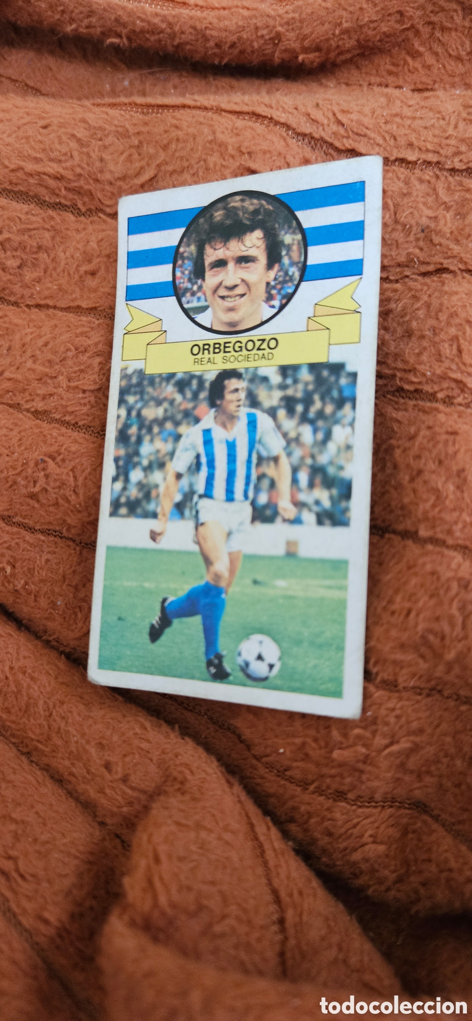 Football Stickers: Orbegozo real sociedad este 1985 1986 85 86