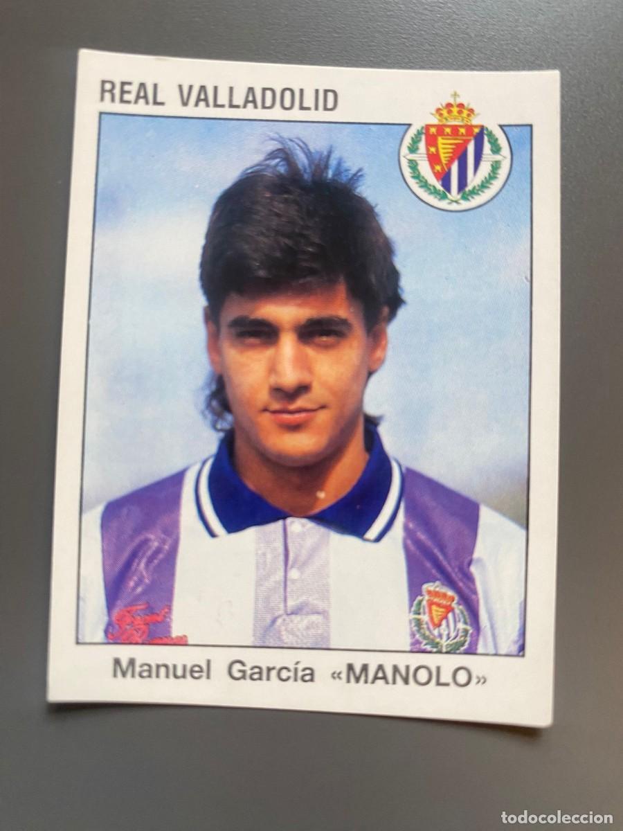 Fu&szlig;ball-Sticker: CROMO 331 MANOLO VALLADOLID PANINI 1993 1994 FUTBOL LIGA 93 94 SIN PEGAR