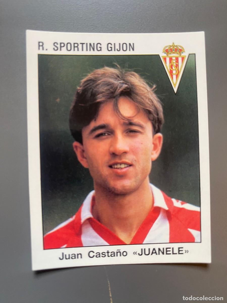 Cromos de F&uacute;tbol: CROMO 289 JUANELE SPORTING DE GIJON PANINI 1993 1994 FUTBOL LIGA 93 94 SIN PEGAR
