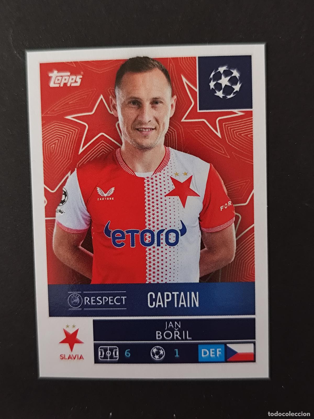Cromos de Futebol: 397 JAN BORIL SLAVIA PRAGA PRAGUE STICKER CHAMPIONS LEAGUE 2025 2026 25 26 TOPPS