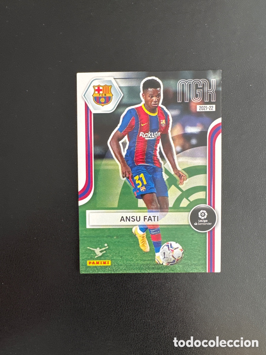 Cromos de f&uacute;tbol: ANSU FATI MEGACRACKS 2021 2022 NUMERO 70 BARCELONA
