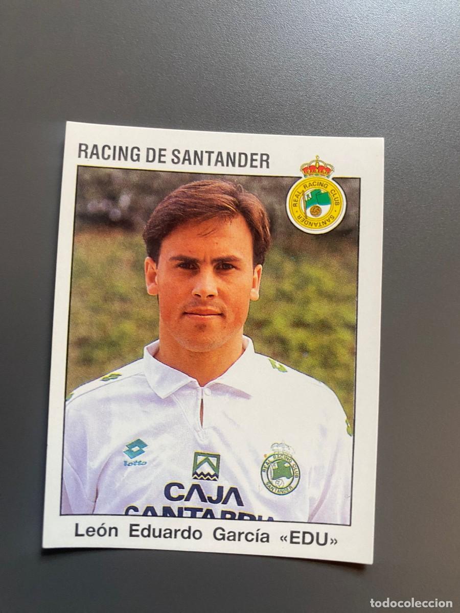 Fu&szlig;ball-Sticker: CROMO 216 EDU RACING DE SANTANDER PANINI 1993 1994 FUTBOL LIGA 93 94 SIN PEGAR