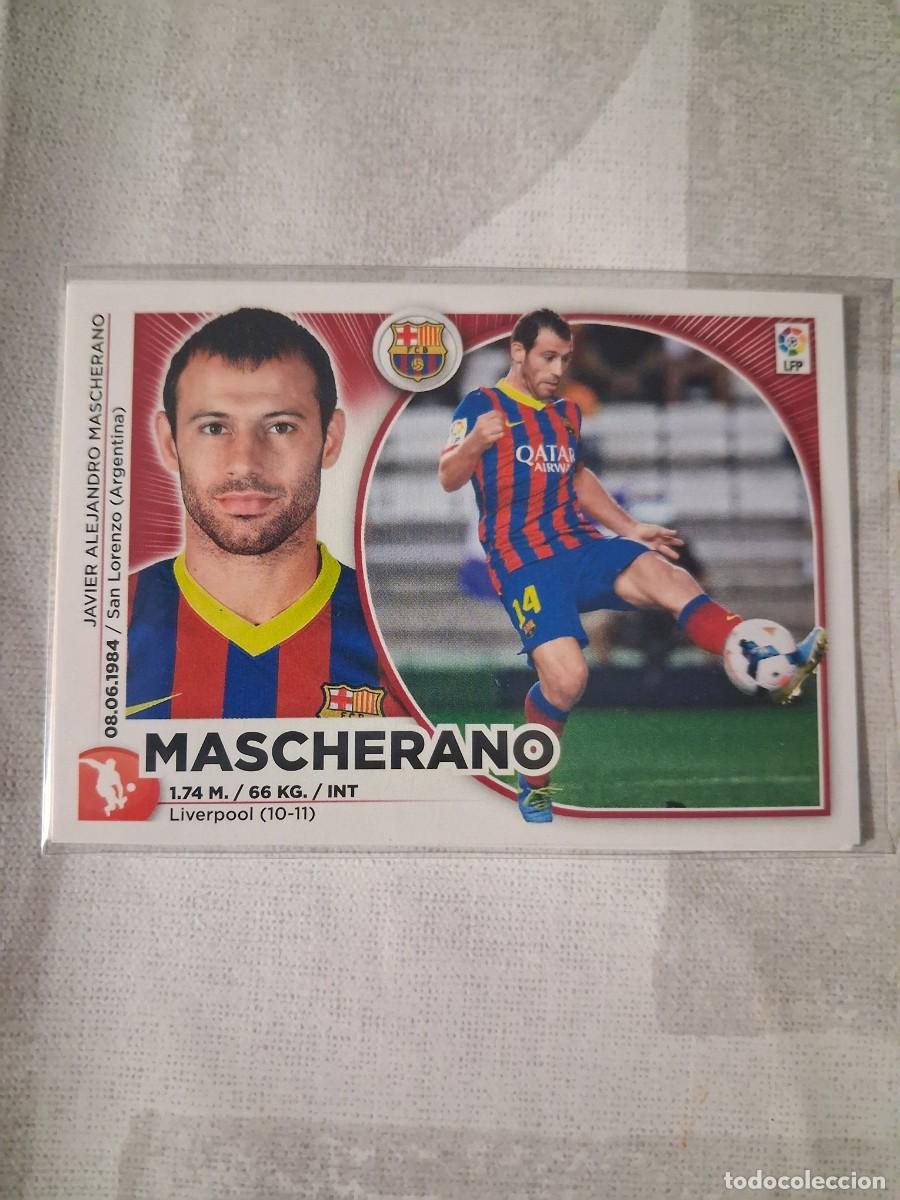 Fu&szlig;ball-Sticker: Ediciones Este Liga 2014-2015 14-15 FC Barcelona 6 Mascherano