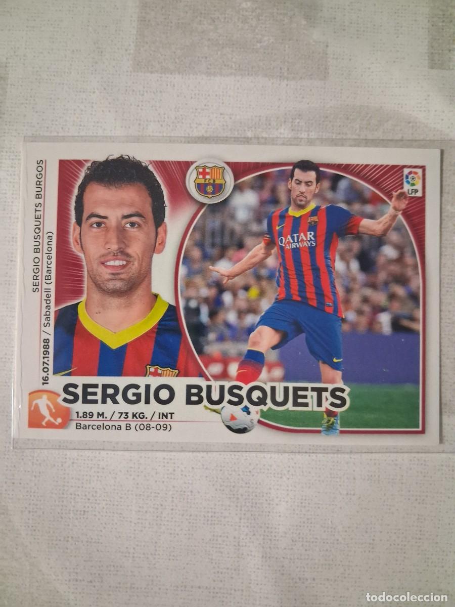 Figurine di Calcio: Ediciones Este Liga 2014-2015 14-15 FC Barcelona 9 Sergio Busquets