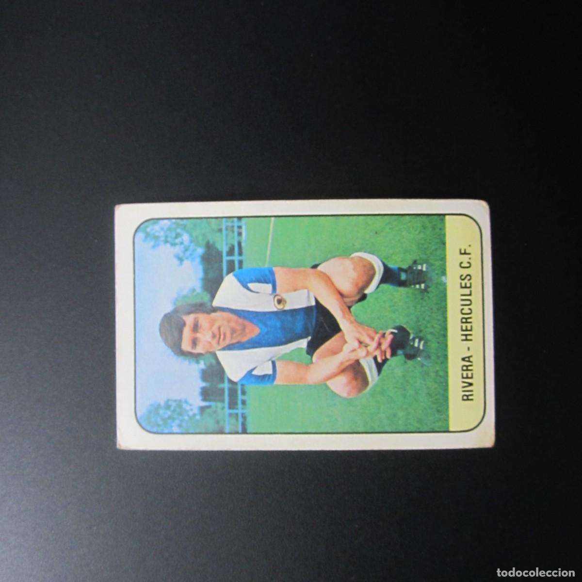 Football Stickers: EDICIONES ESTE. LIGA 78-79. NUEVO. RIVERA-HERCULES F.C.