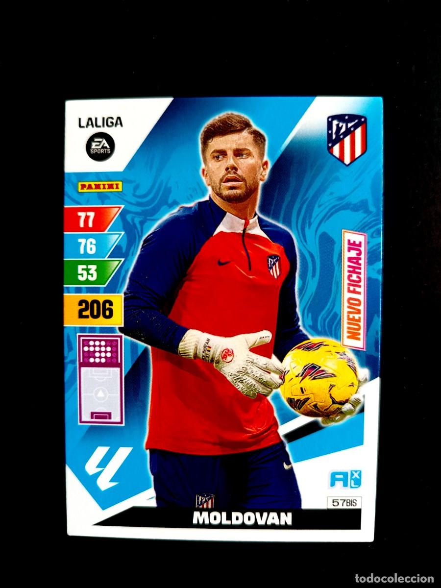 Figurine di Calcio: 57 BIS MOLDOVAN (NUEVO FICHAJE) - ATL&Eacute;TICO DE MADRID - ADRENALYN XL 2023 2024