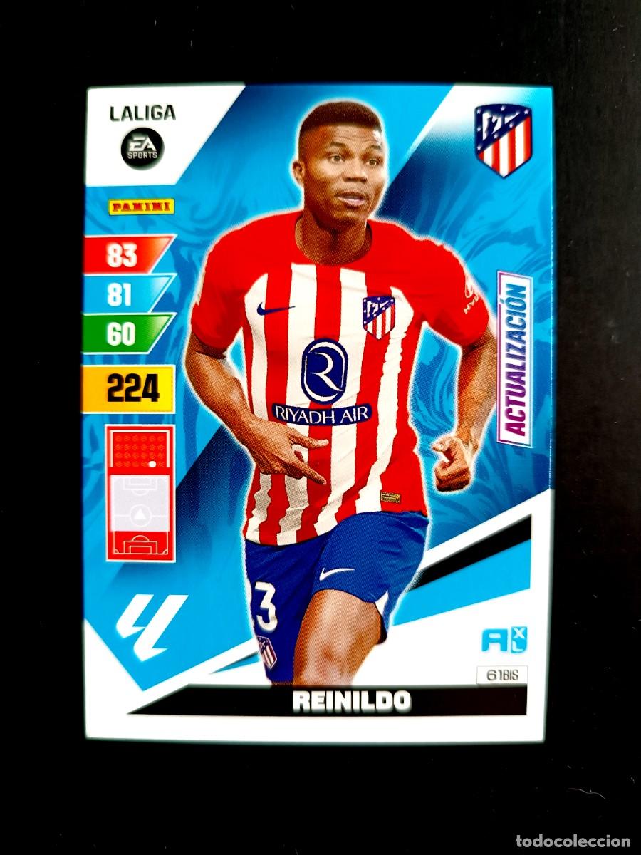 Figurine di Calcio: 61 BIS REINILDO (ACTUALIZACI&Oacute;N) - ATL&Eacute;TICO DE MADRID - ADRENALYN XL 2023 2024