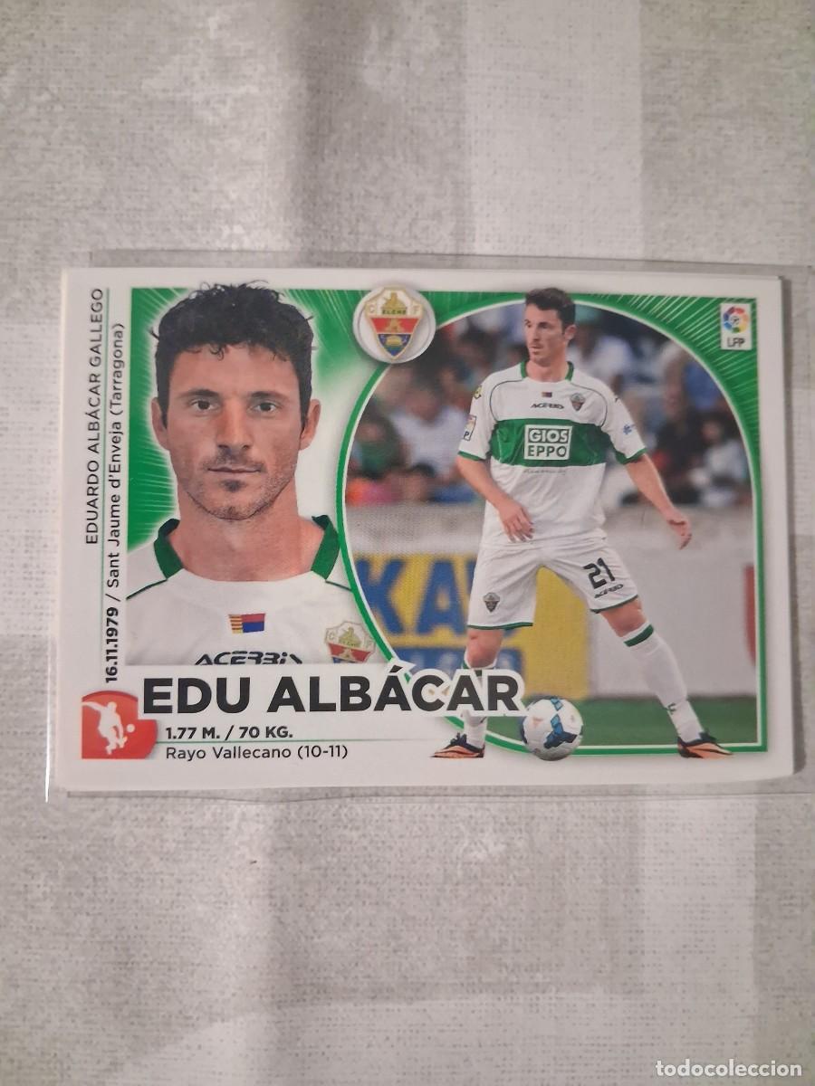 Figurine di Calcio: Ediciones Este Liga 2014-2015 14-15 Elche CF 8 Edu Albacar
